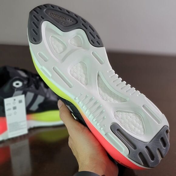 Adidas Originals ZX Alkyne Neo Tokyo Men's Shoes Size 10 Black Grey White Red - Picture 6 of 12